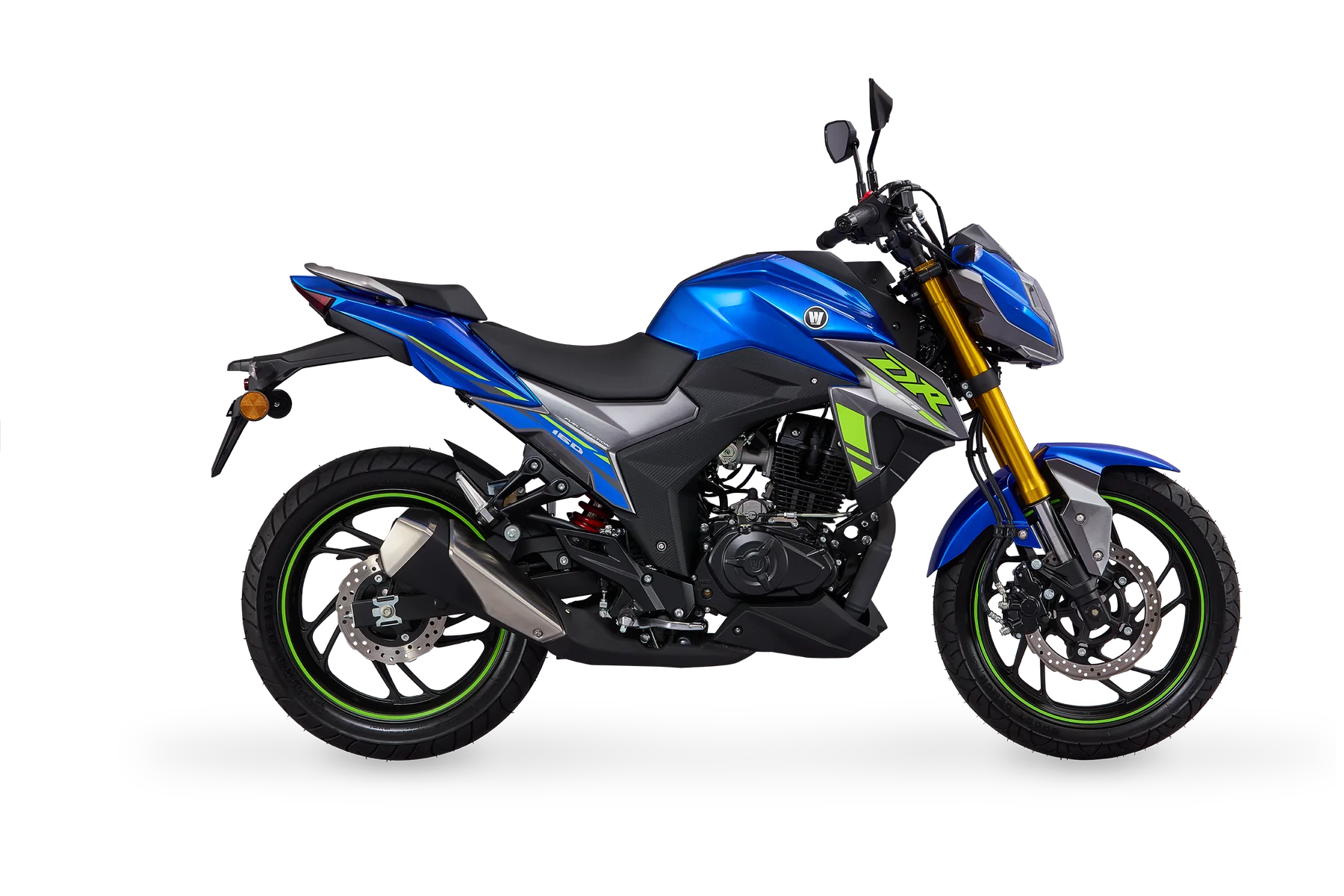 Motocicleta Haojue DR160 azul